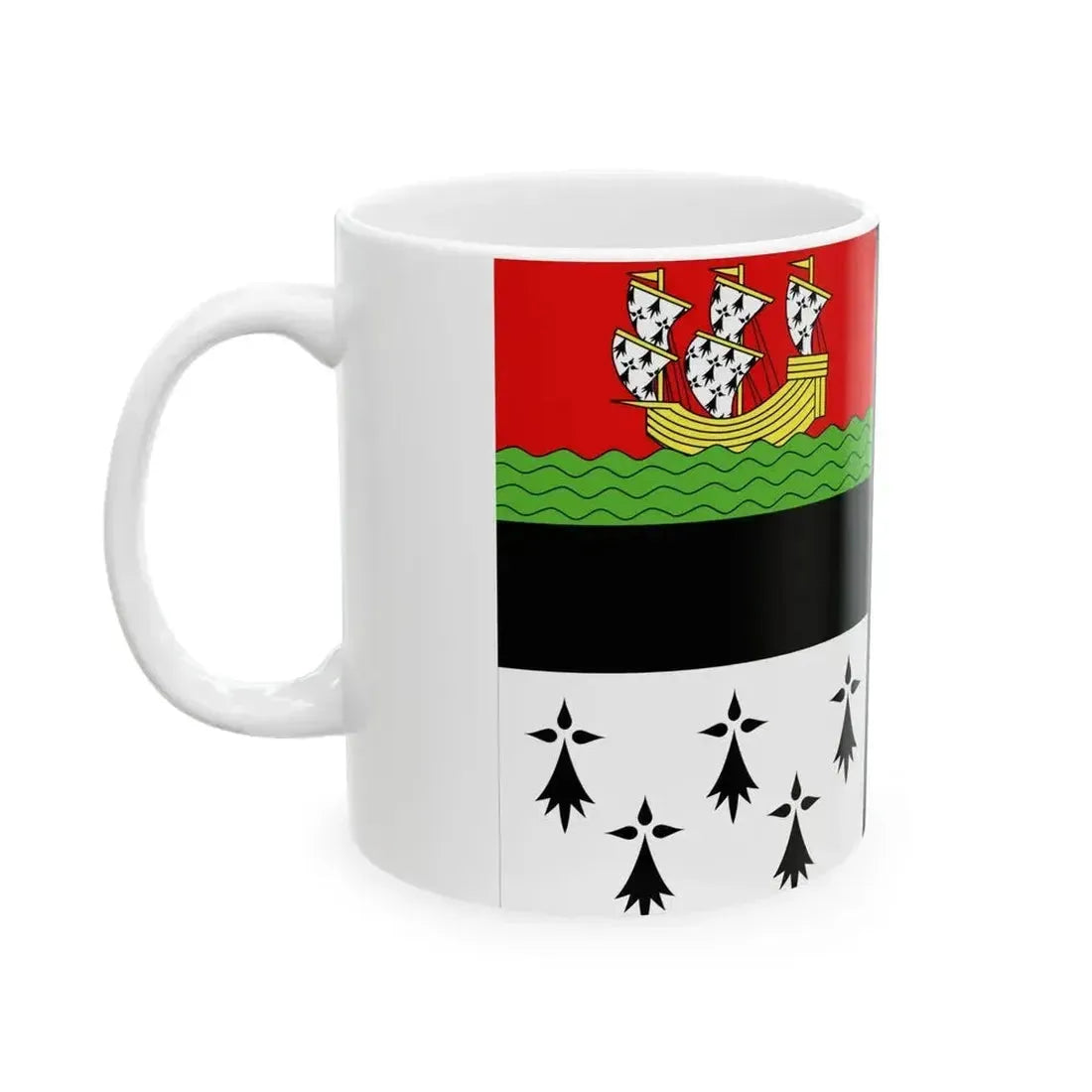 Banniel naoned all (France) White Coffee Mug - Go Mug Yourself