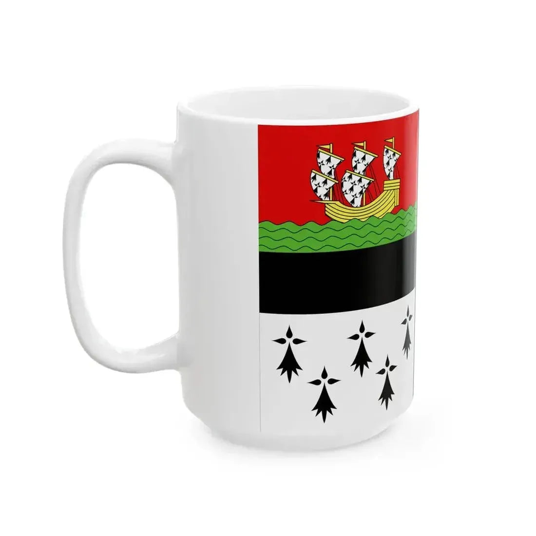 Banniel naoned all (France) White Coffee Mug - Go Mug Yourself