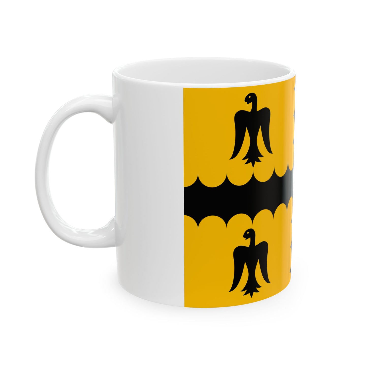 Banniel sant Erwan (Belgium) White Coffee Mug-Go Mug Yourself