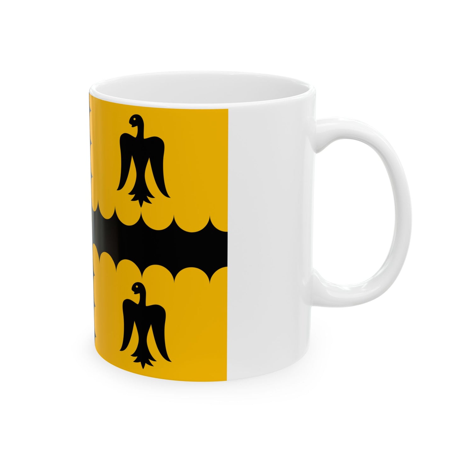 Banniel sant Erwan (Belgium) White Coffee Mug-Go Mug Yourself