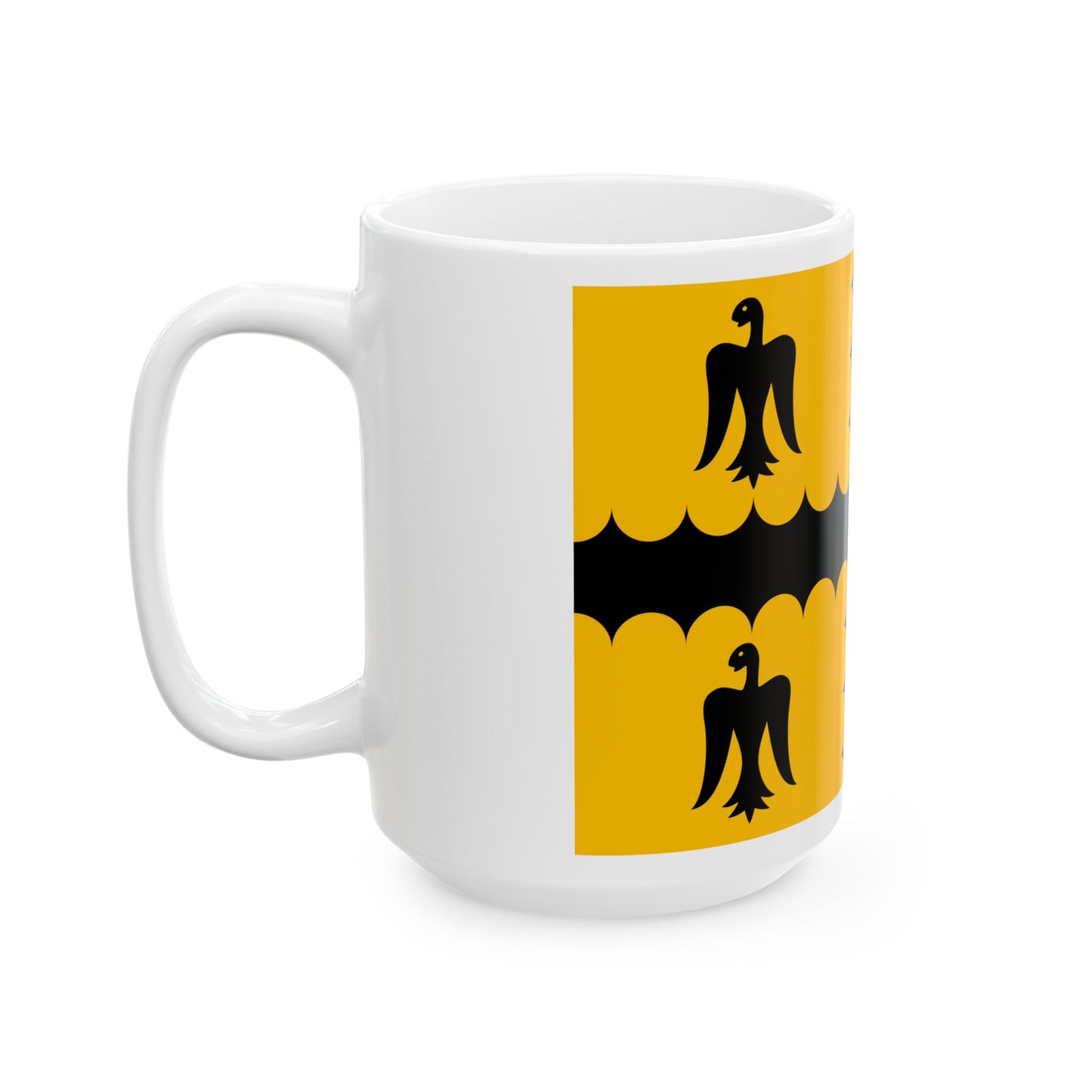 Banniel sant Erwan (Belgium) White Coffee Mug-Go Mug Yourself