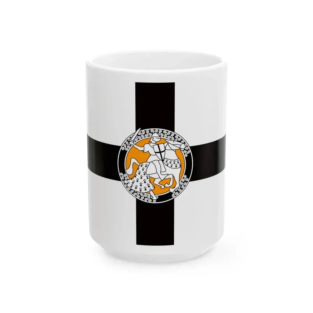 Banniel tudjentil breizh (Belgium) White Coffee Mug 15oz - Go Mug Yourself