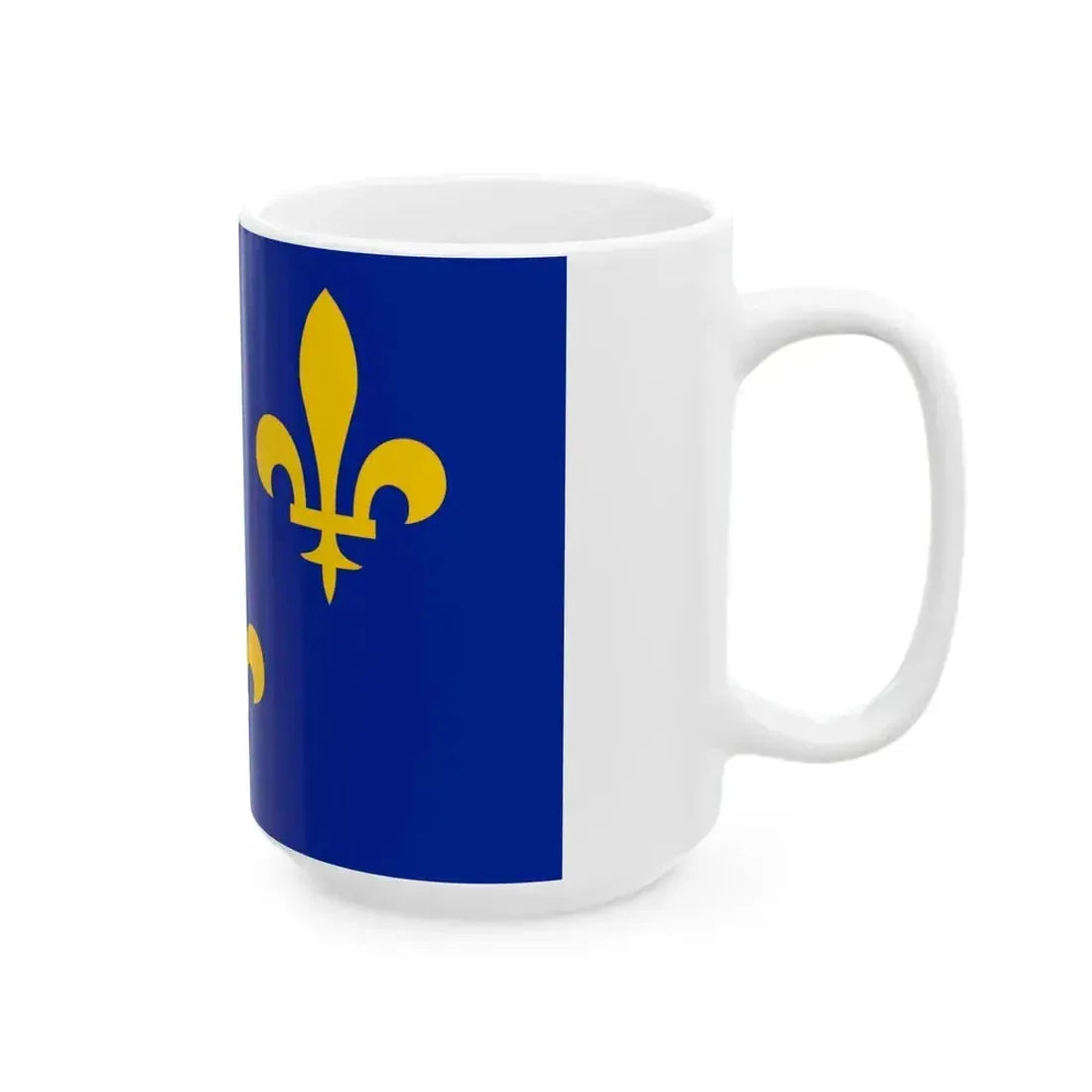 Banniere de France style 1400 (France) White Coffee Mug - Go Mug Yourself