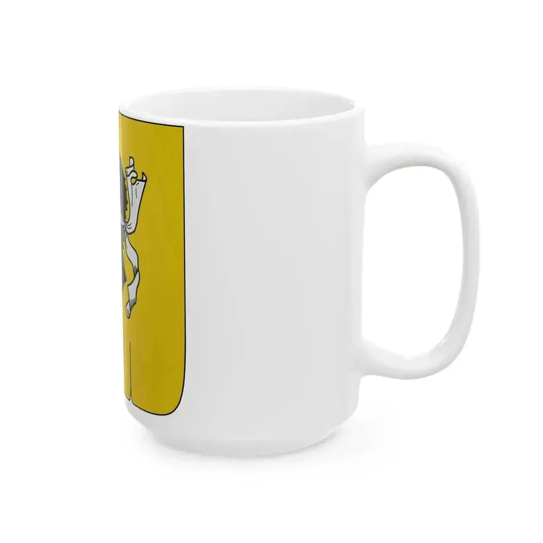 Banniere Royaume de Corse selon Gelre (France) White Coffee Mug - Go Mug Yourself
