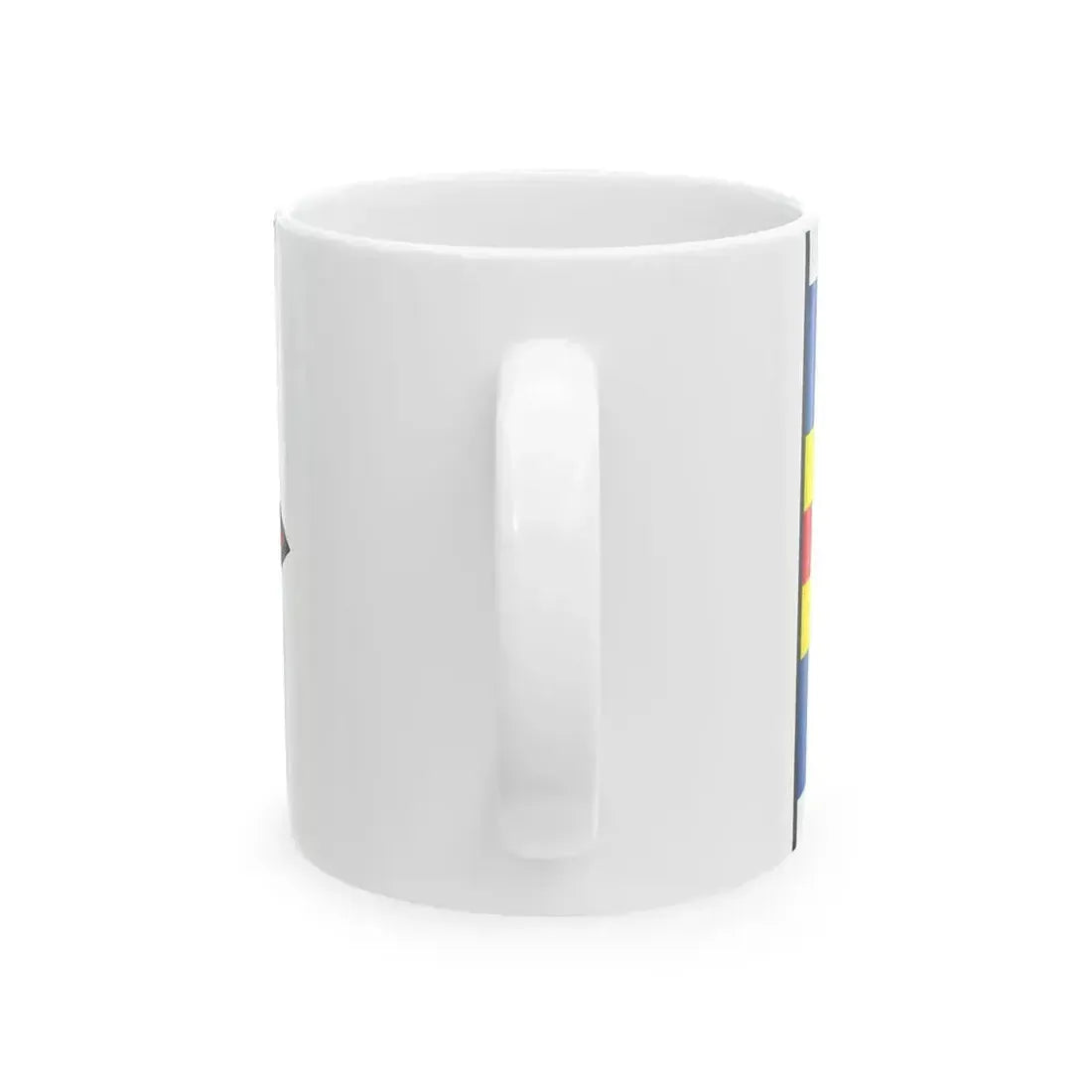 Banov Nove Zamky Flag (Slovakia) White Coffee Mug - Go Mug Yourself