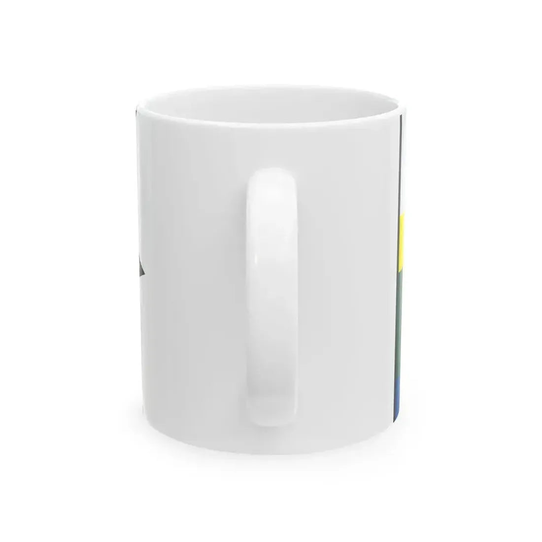 Banovce Nad Ondavou Michalovce Flag (Slovakia) White Coffee Mug - Go Mug Yourself