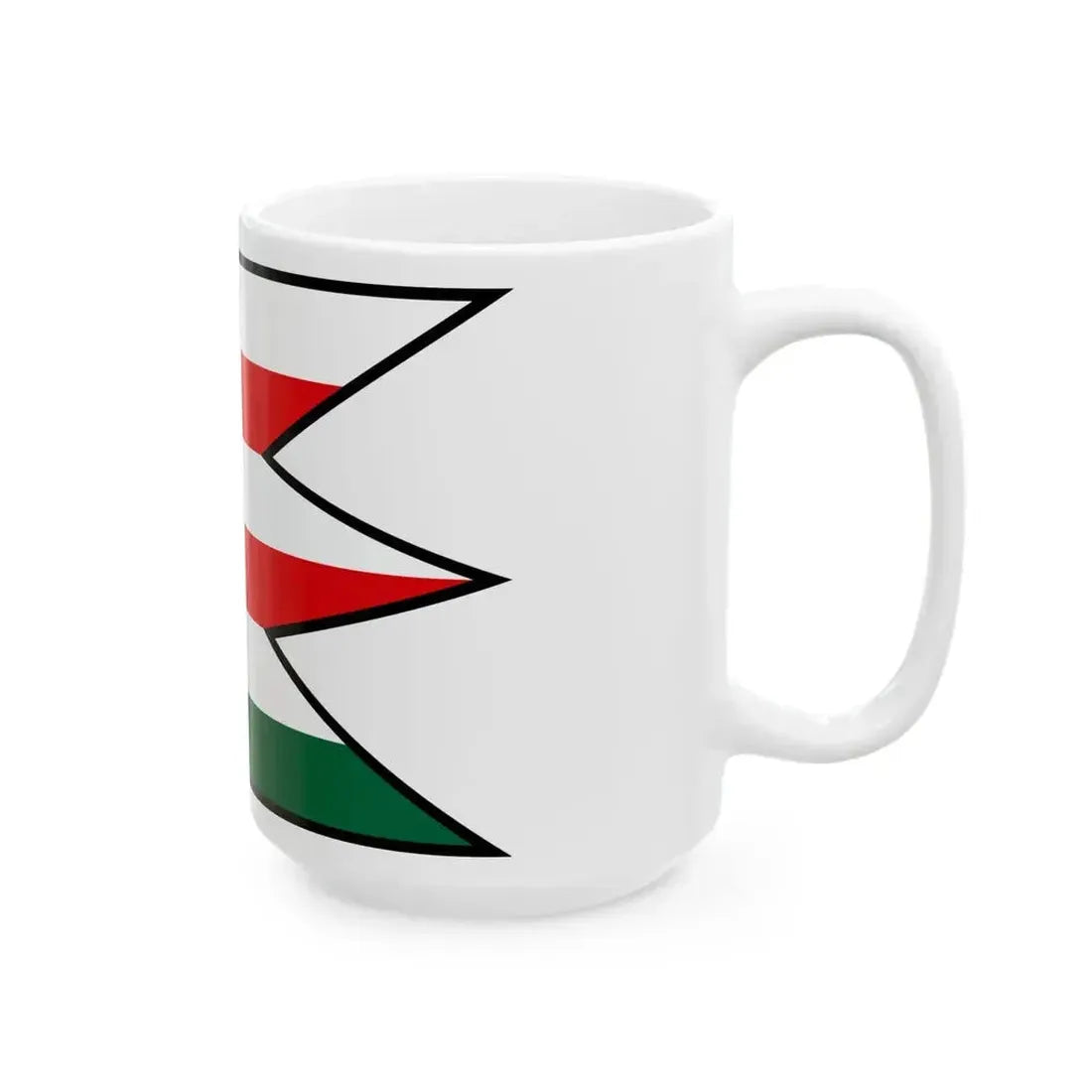 Banska Bela Banska Stiavnica Flag (Slovakia) White Coffee Mug - Go Mug Yourself