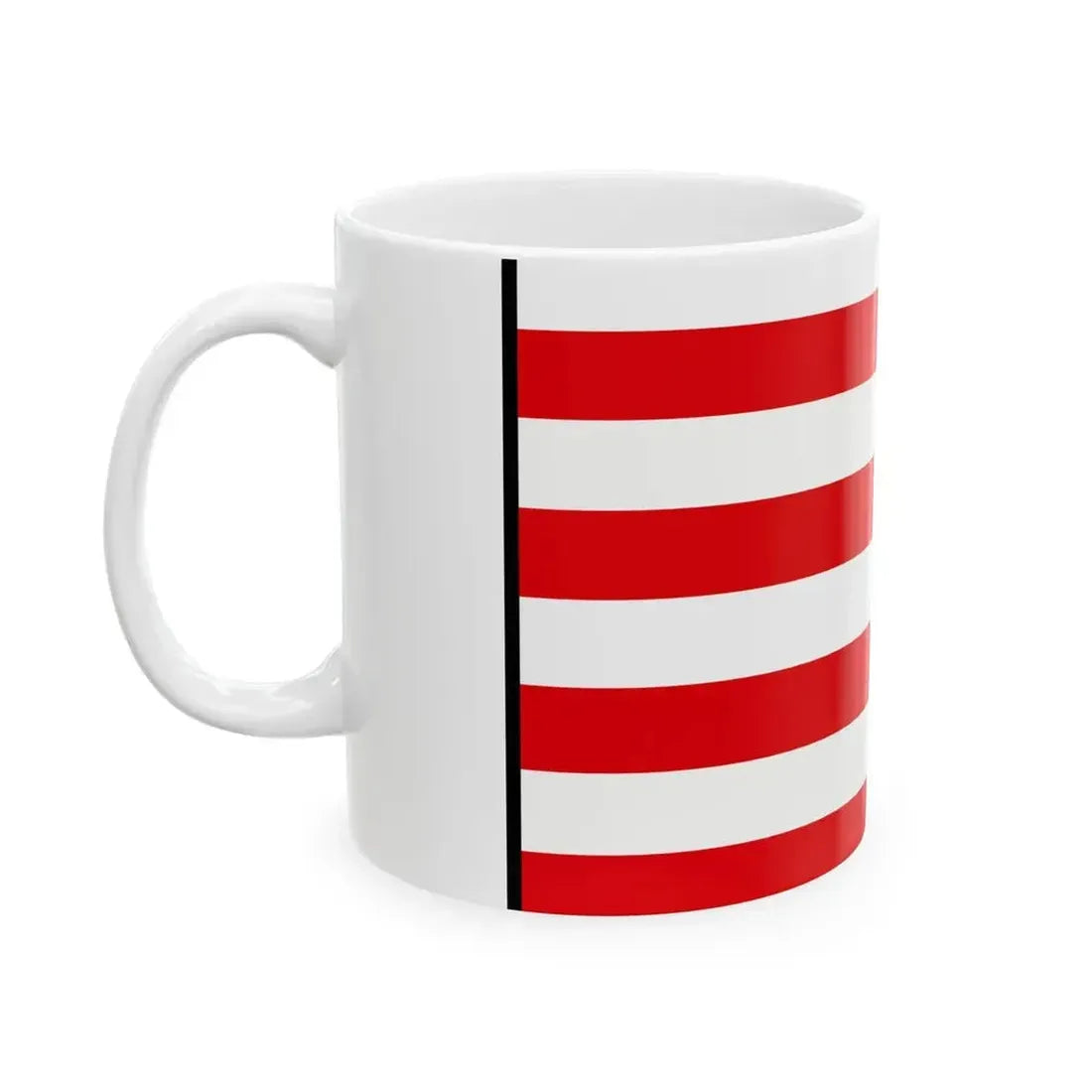 Banska Bystrica Banska Bystrica Flag (Slovakia) White Coffee Mug - Go Mug Yourself