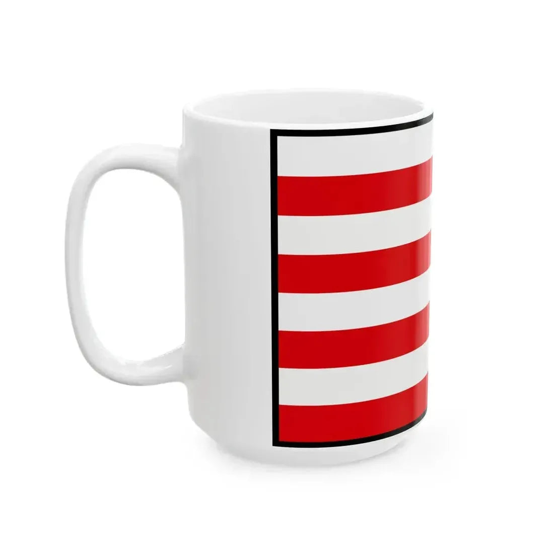 Banska Bystrica Banska Bystrica Flag (Slovakia) White Coffee Mug - Go Mug Yourself
