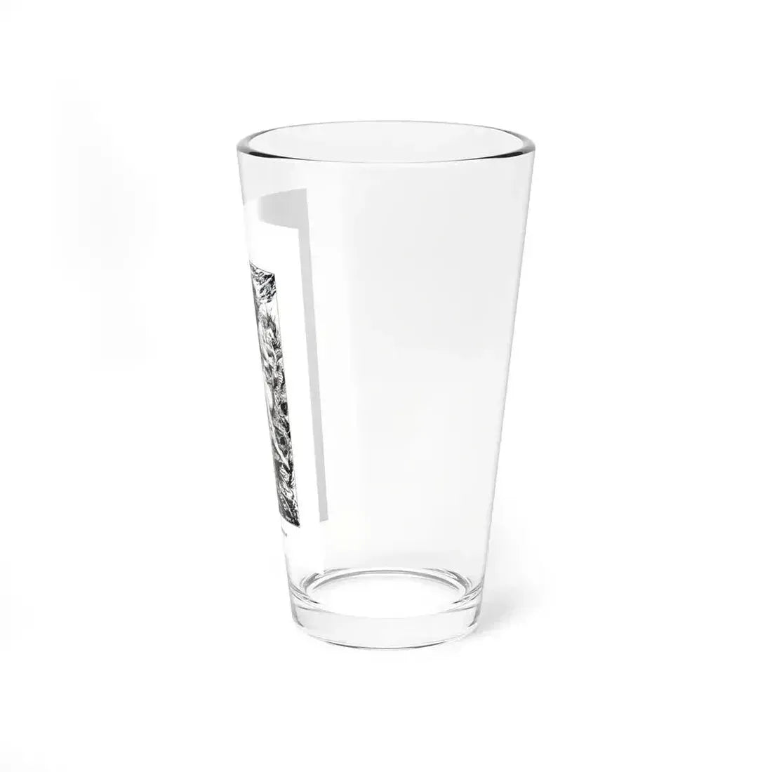 Bantan Saves Mauria, 1962 (Magazine Illustration) Pint Glass 16oz - Go Mug Yourself