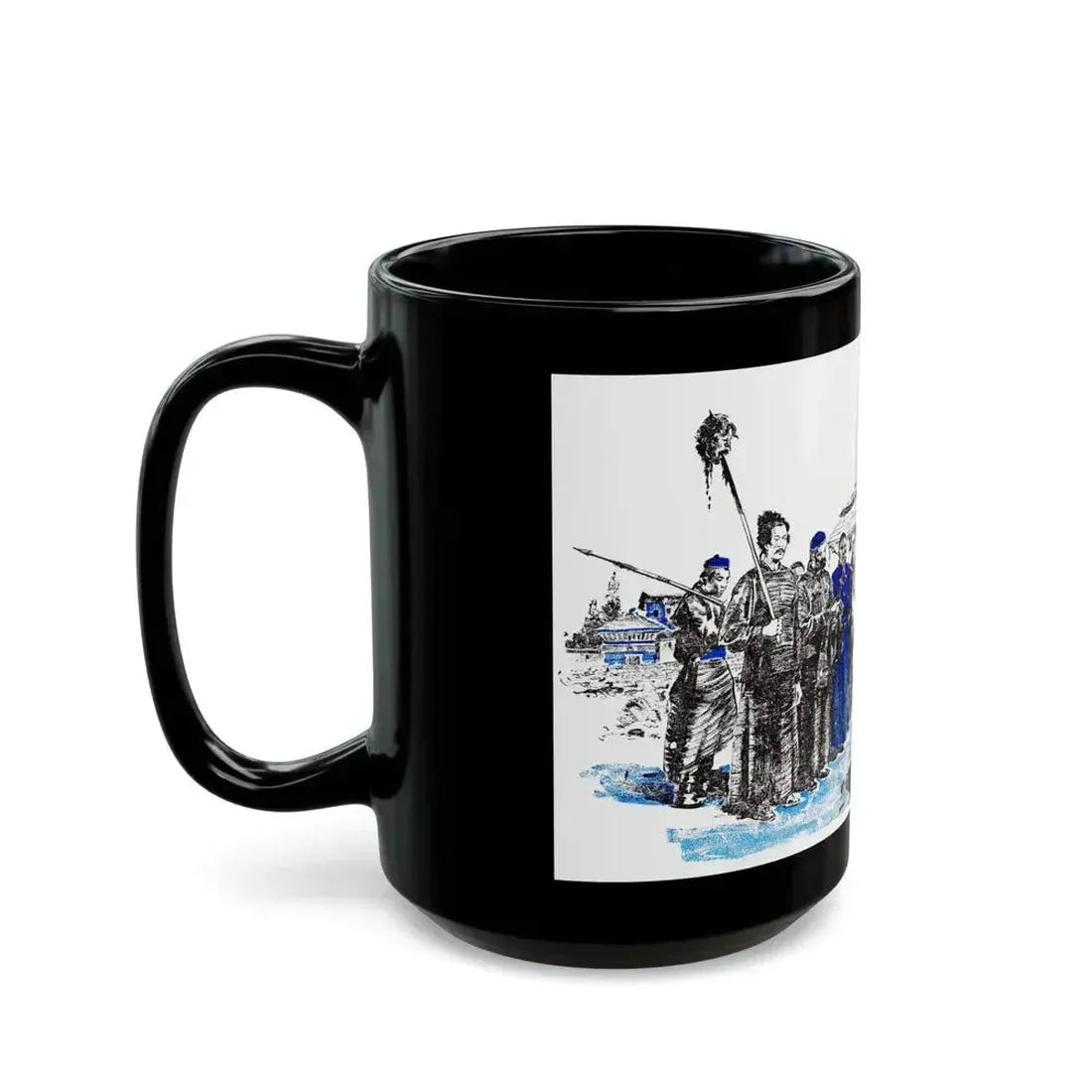 Bar Gold (1), Blue Book Magazine, April 1948 - Black Coffee Mug - Go Mug Yourself