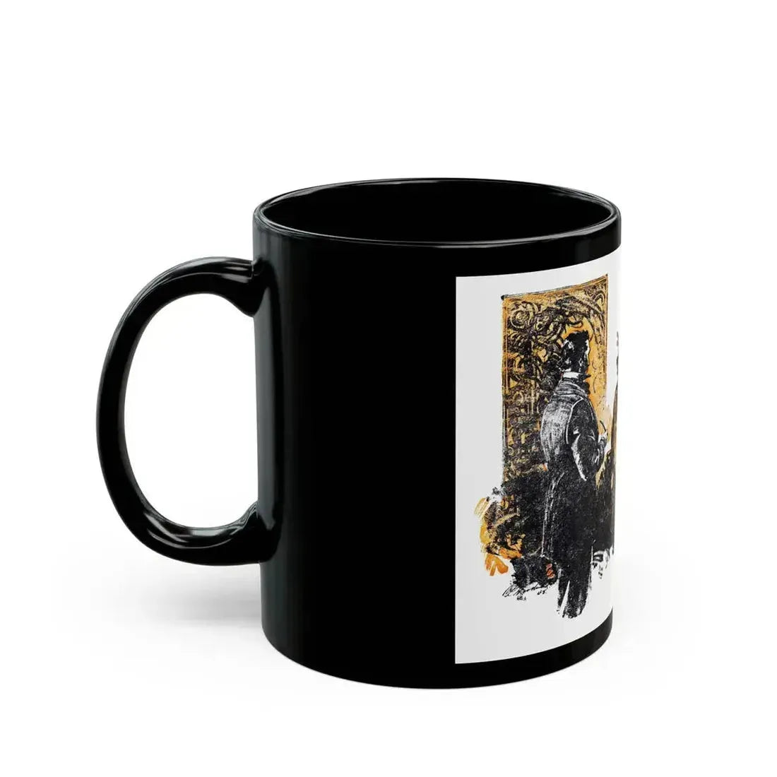 Bar Gold (2), Blue Book Magazine, April 1948 - Black Coffee Mug - Go Mug Yourself