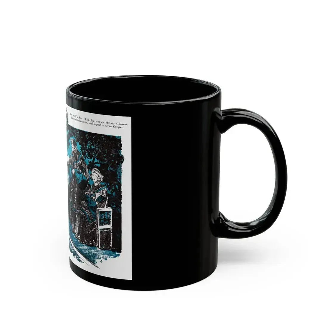 Bar Gold (3), Blue Book Magazine, April 1948 - Black Coffee Mug - Go Mug Yourself