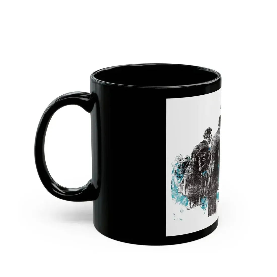 Bar Gold (3), Blue Book Magazine, April 1948 - Black Coffee Mug - Go Mug Yourself