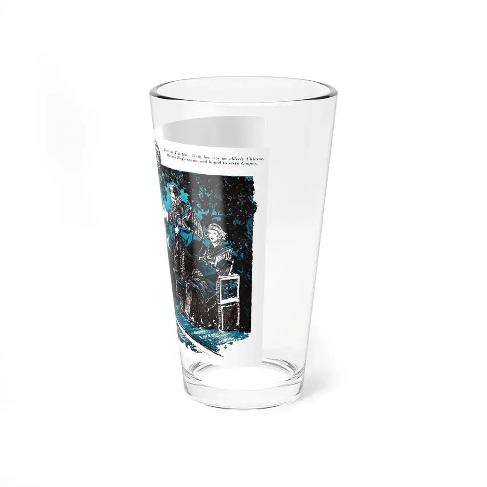 Bar Gold (3), Blue Book Magazine, April 1948 (Magazine Illustration) Pint Glass 16oz - Go Mug Yourself