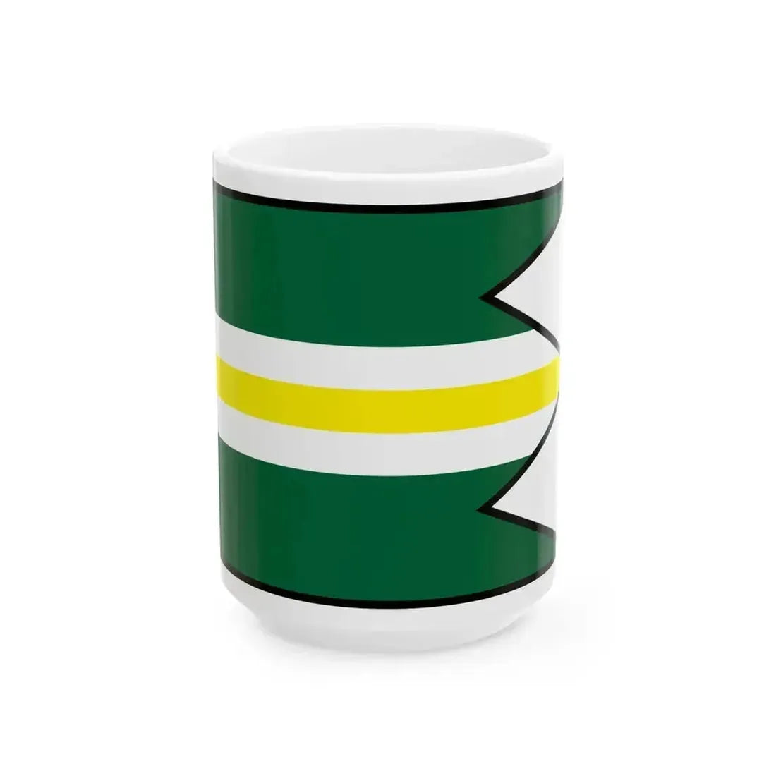 Bara Trebisov Flag (Slovakia) White Coffee Mug 15oz - Go Mug Yourself