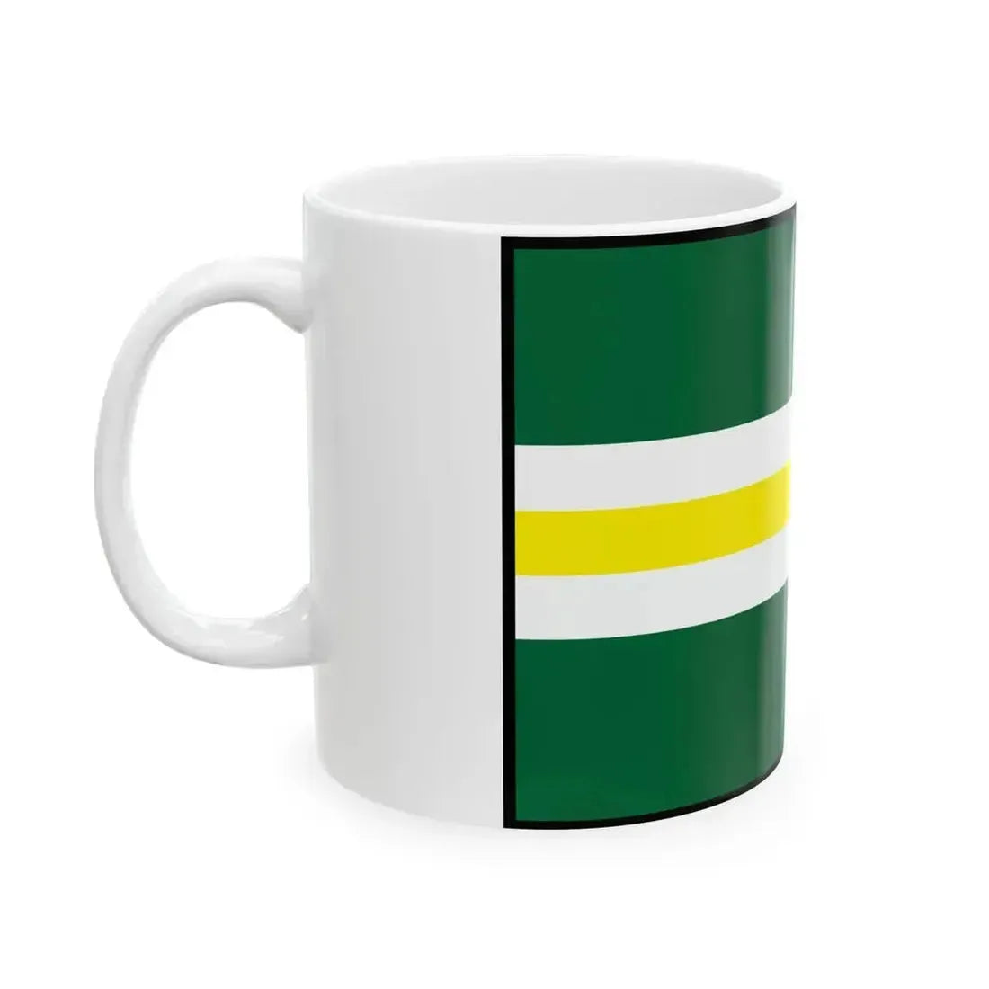 Bara Trebisov Flag (Slovakia) White Coffee Mug - Go Mug Yourself