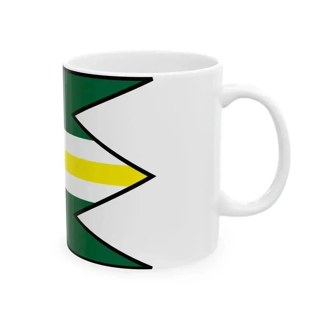 Bara Trebisov Flag (Slovakia) White Coffee Mug - Go Mug Yourself