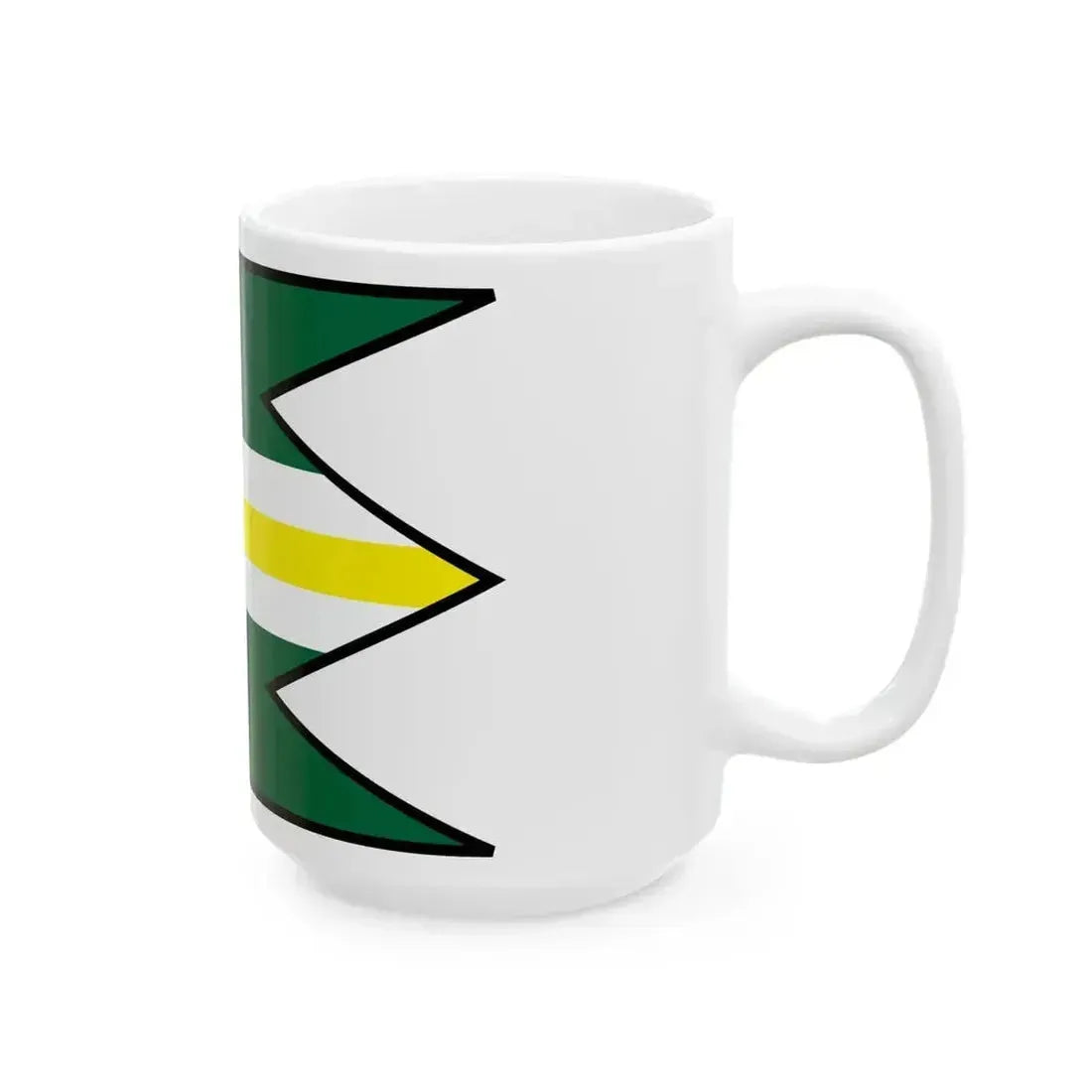 Bara Trebisov Flag (Slovakia) White Coffee Mug - Go Mug Yourself