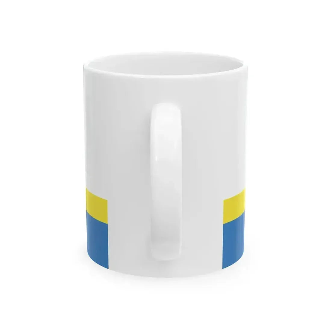 Baran city flag (Belarus) White Coffee Mug - Go Mug Yourself