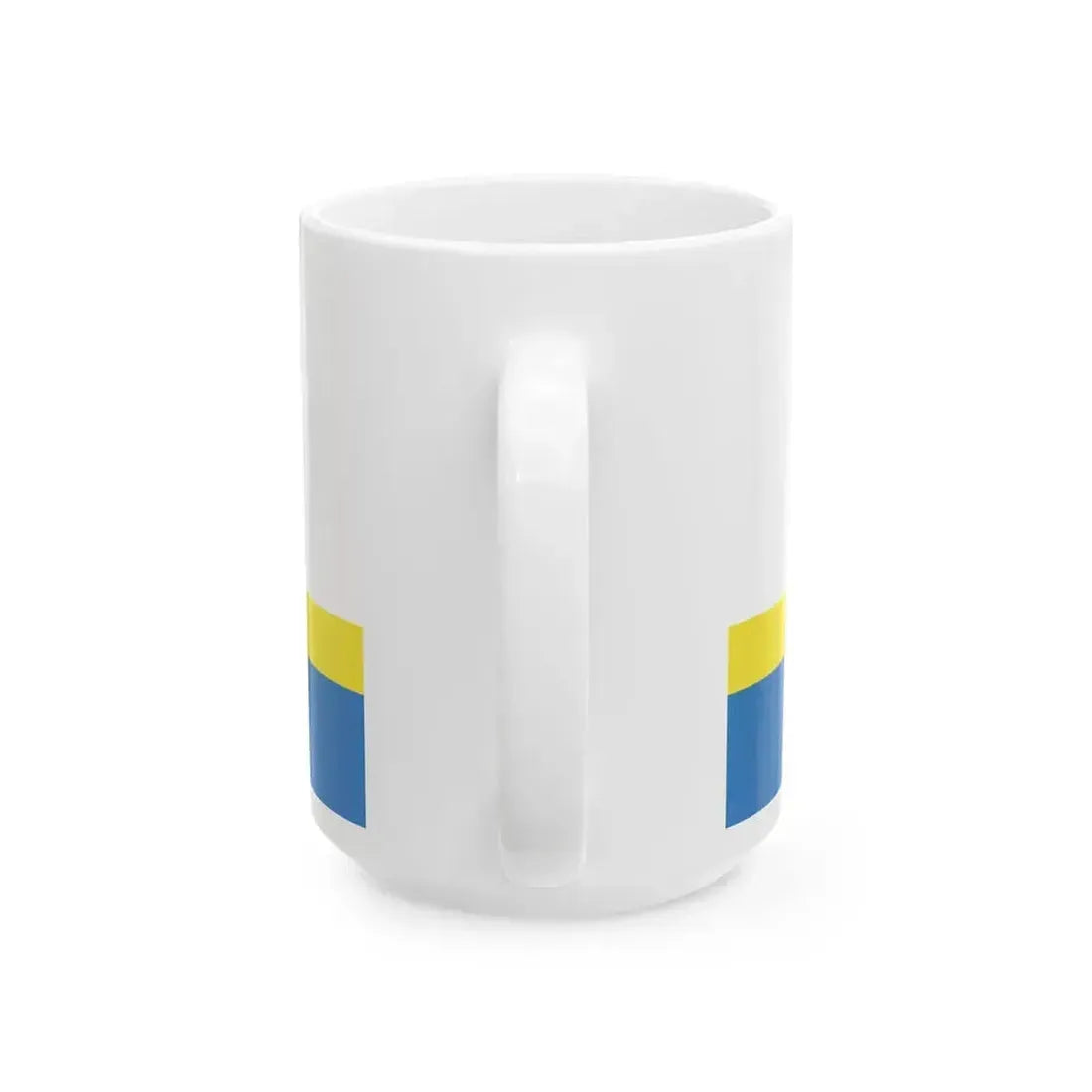 Baran city flag (Belarus) White Coffee Mug - Go Mug Yourself