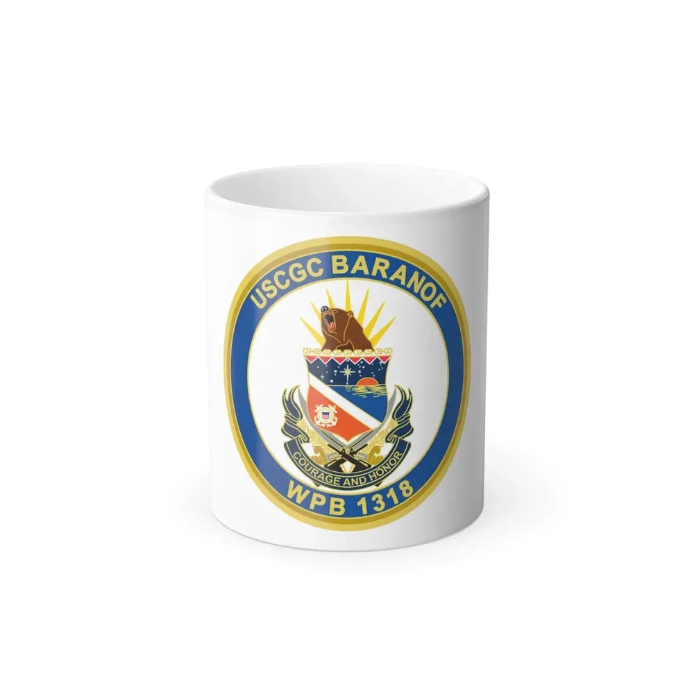 Baranof WPB 1318 (U.S. Coast Guard) Color Changing Coffee Mug 11oz - Go Mug Yourself