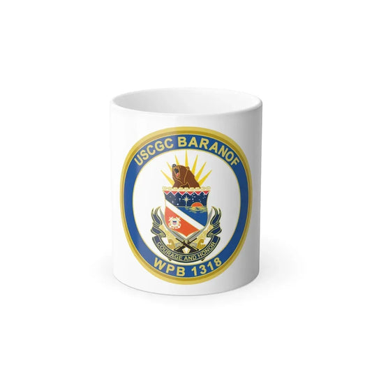 Baranof WPB 1318 (U.S. Coast Guard) Color Changing Coffee Mug 11oz - Go Mug Yourself