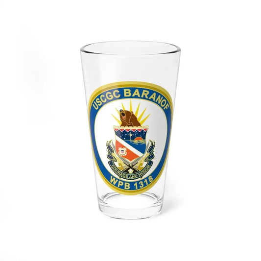 Baranof WPB 1318 (U.S. Coast Guard) Pint Glass 16oz 16oz - Go Mug Yourself