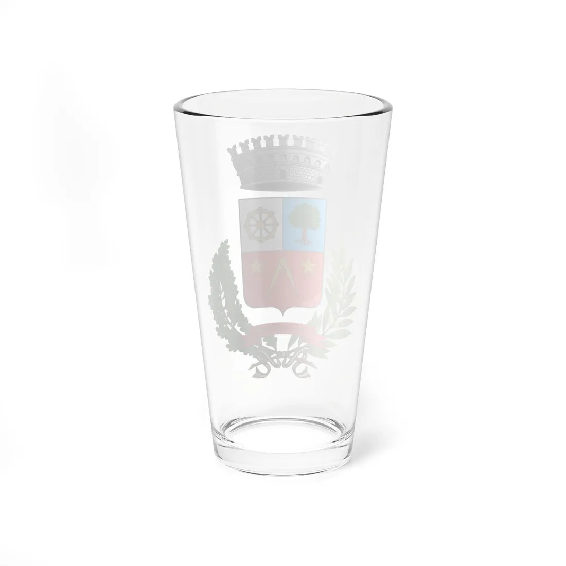 Barasso-Stemma (Italy) (Coat of Arms) Pint Glass 16oz - Go Mug Yourself