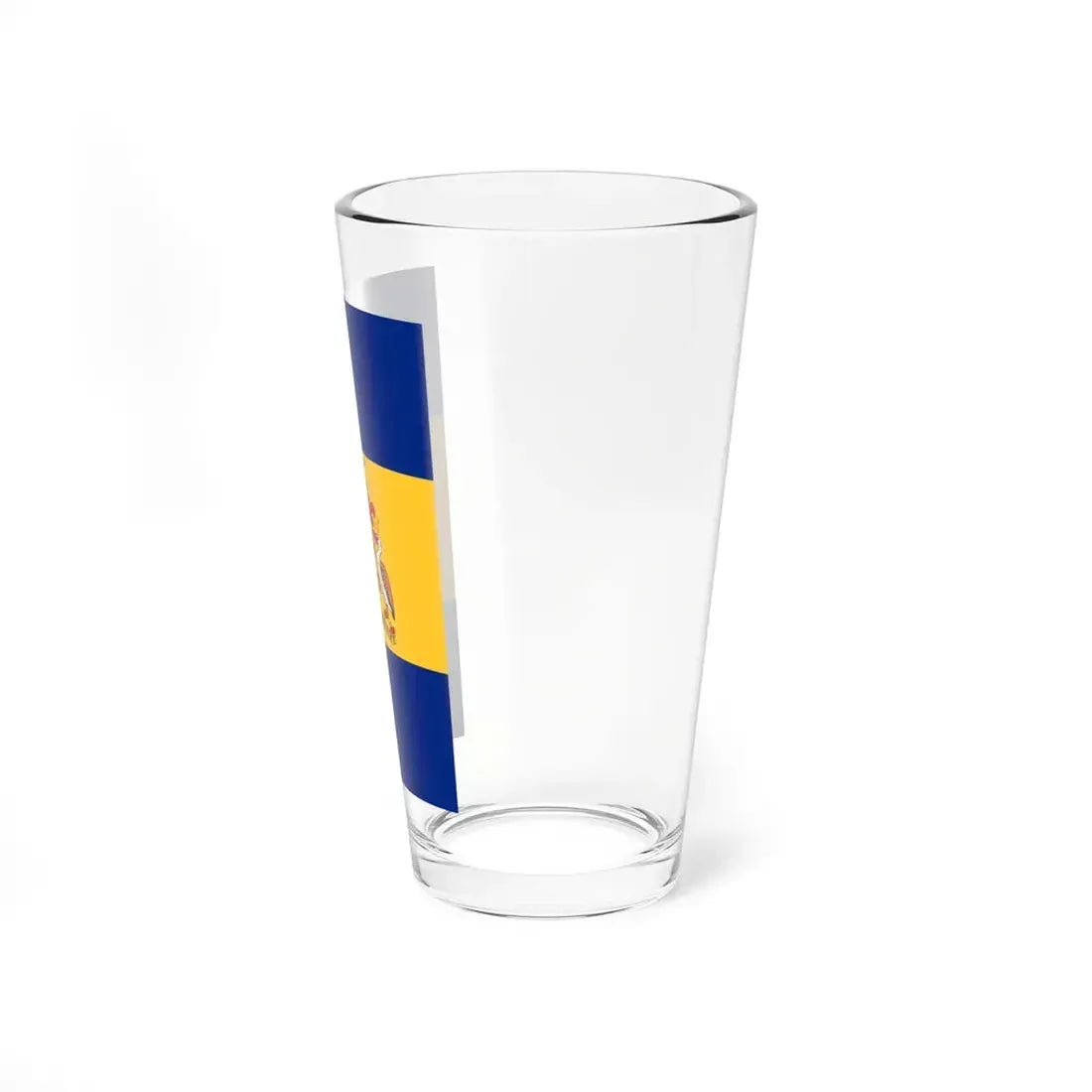 Barbados 50th Anniversary of Independence banner (Barbados) Pint Glass 16oz - Go Mug Yourself