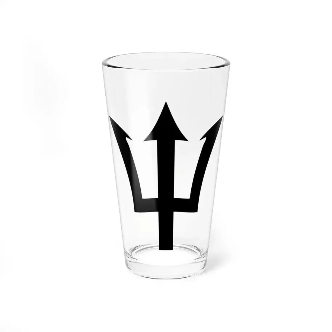 Barbados trident (Barbados) Pint Glass 16oz 16oz - Go Mug Yourself