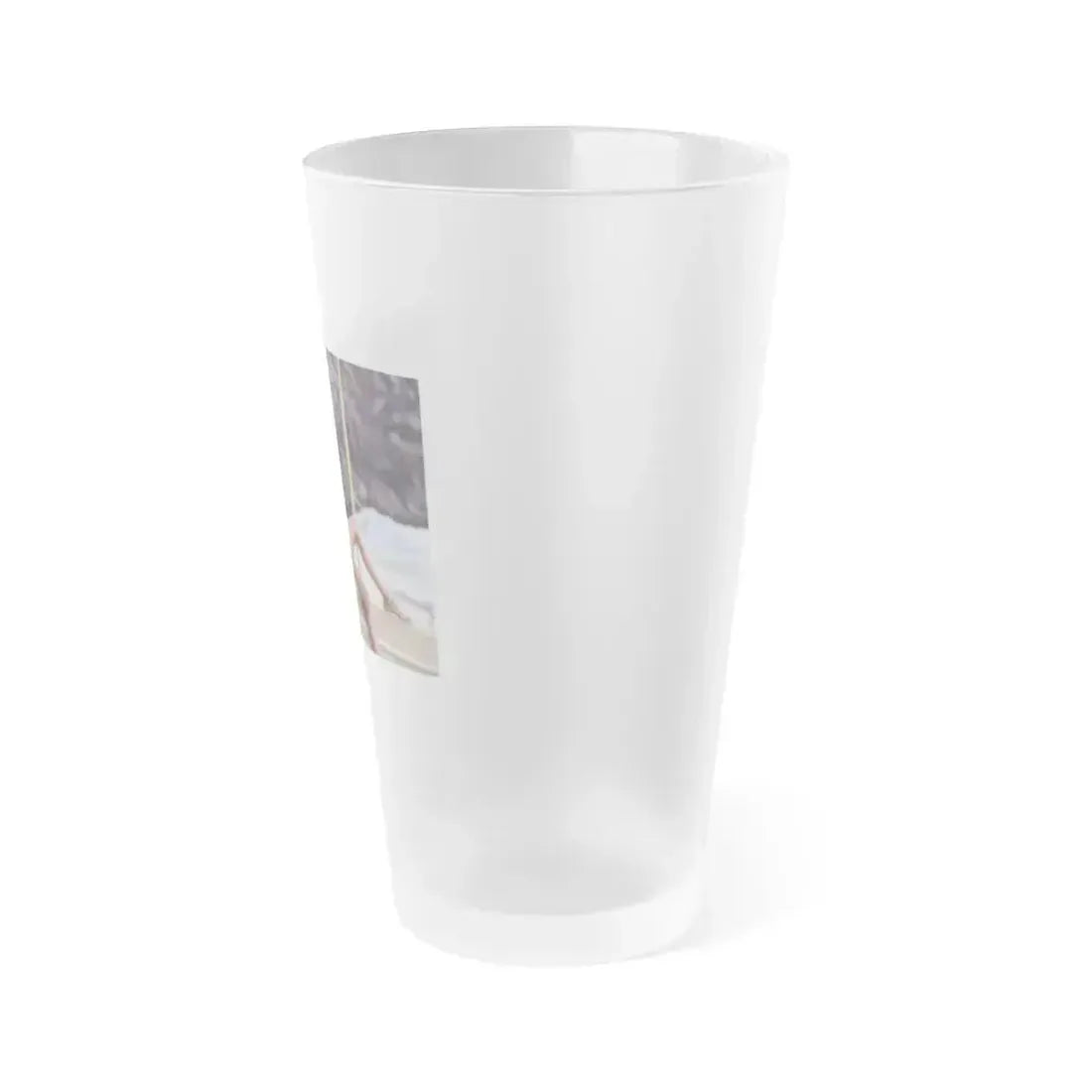 Barbara Carrera #100 (Vintage Female Icon) Frosted Pint Glass 16oz - Go Mug Yourself