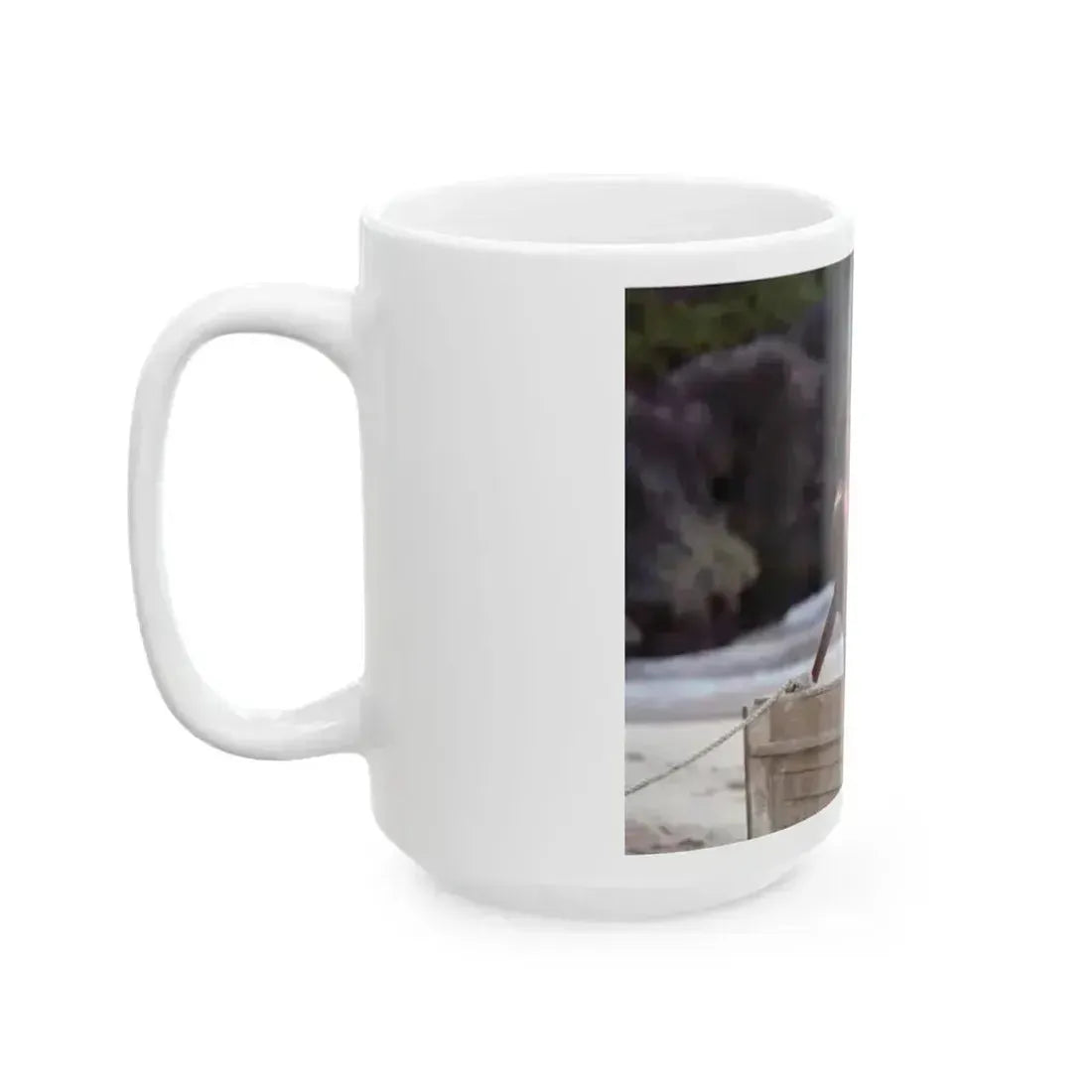 Barbara Carrera #100 (Vintage Female Icon) White Coffee Mug - Go Mug Yourself