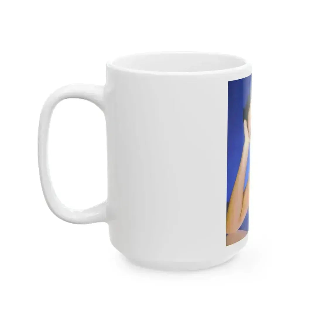 Barbara Carrera #103 (Vintage Female Icon) White Coffee Mug - Go Mug Yourself