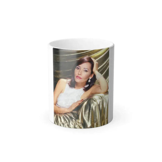 Barbara Carrera #108 (Vintage Female Icon) Color Changing Mug 11oz 11oz - Go Mug Yourself