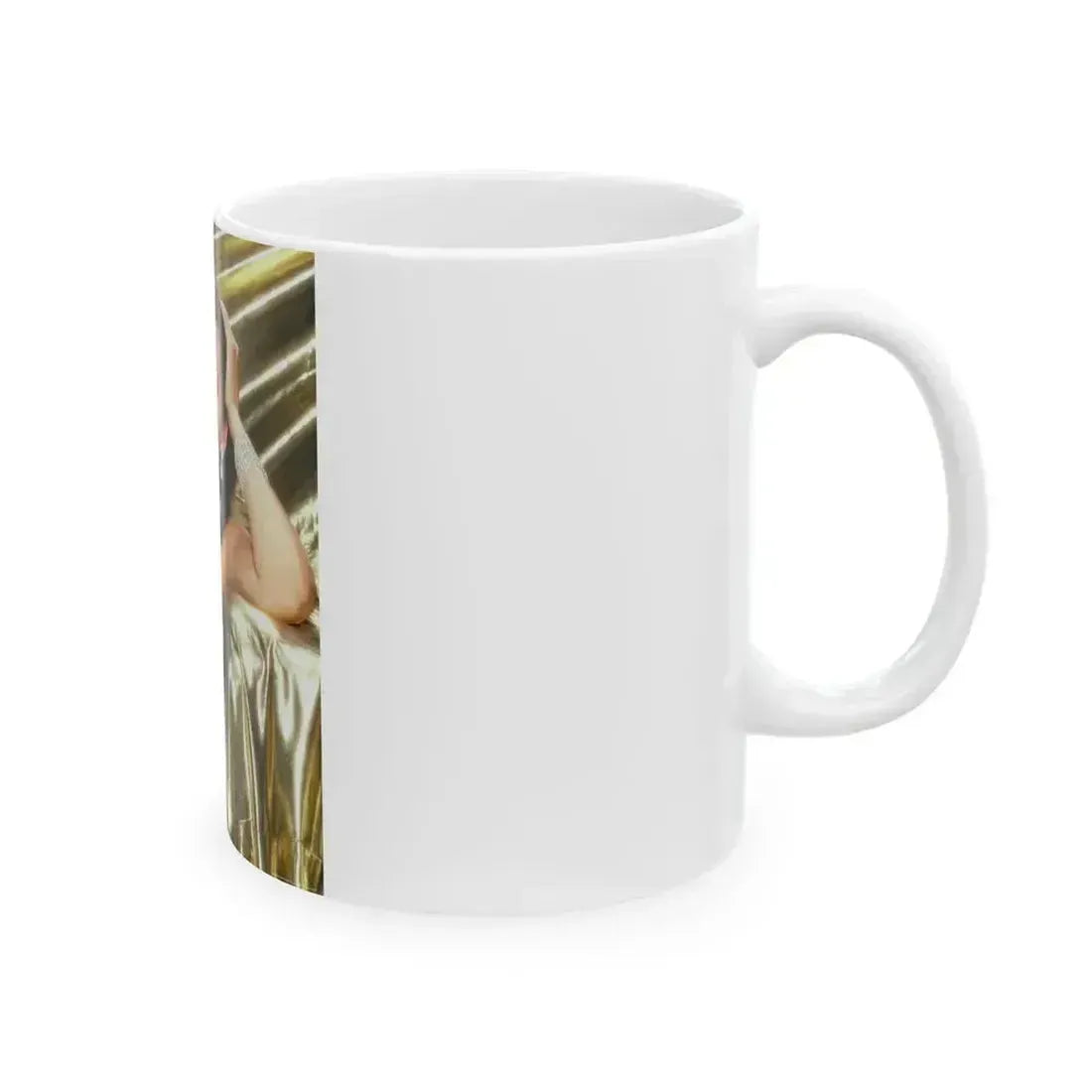 Barbara Carrera #108 (Vintage Female Icon) White Coffee Mug - Go Mug Yourself