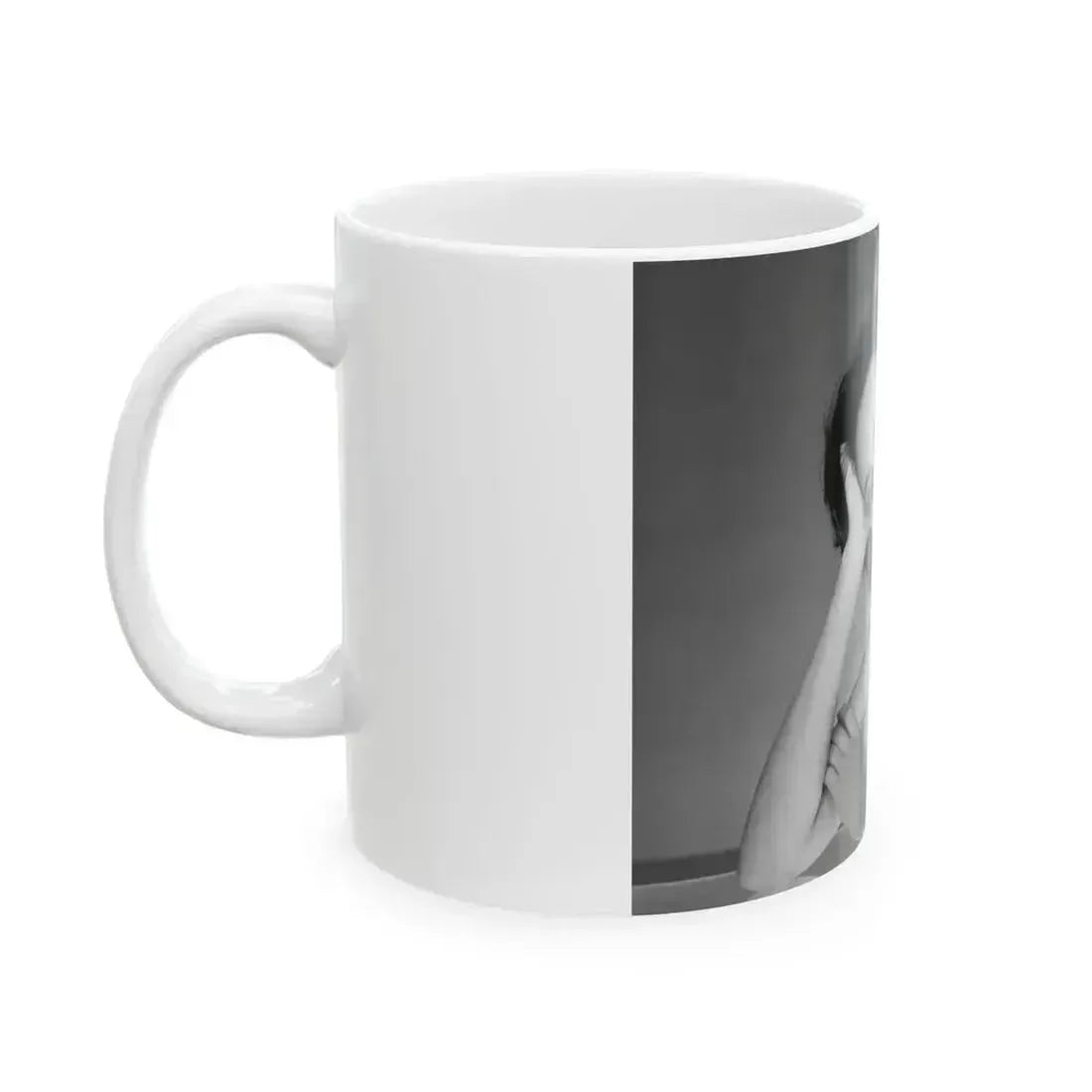 Barbara Carrera #111 (Vintage Female Icon) White Coffee Mug - Go Mug Yourself