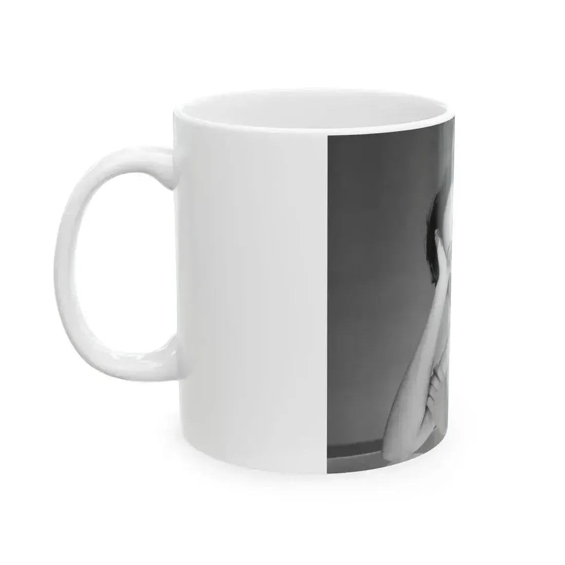 Barbara Carrera #111 (Vintage Female Icon) White Coffee Mug - Go Mug Yourself