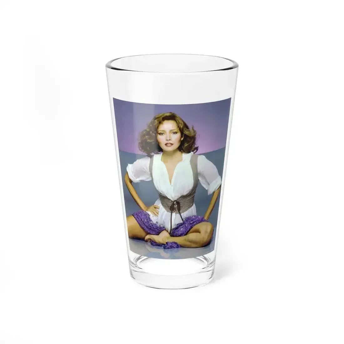 Barbara Carrera #112 (Vintage Female Icon) Pint Glass 16oz 16oz - Go Mug Yourself