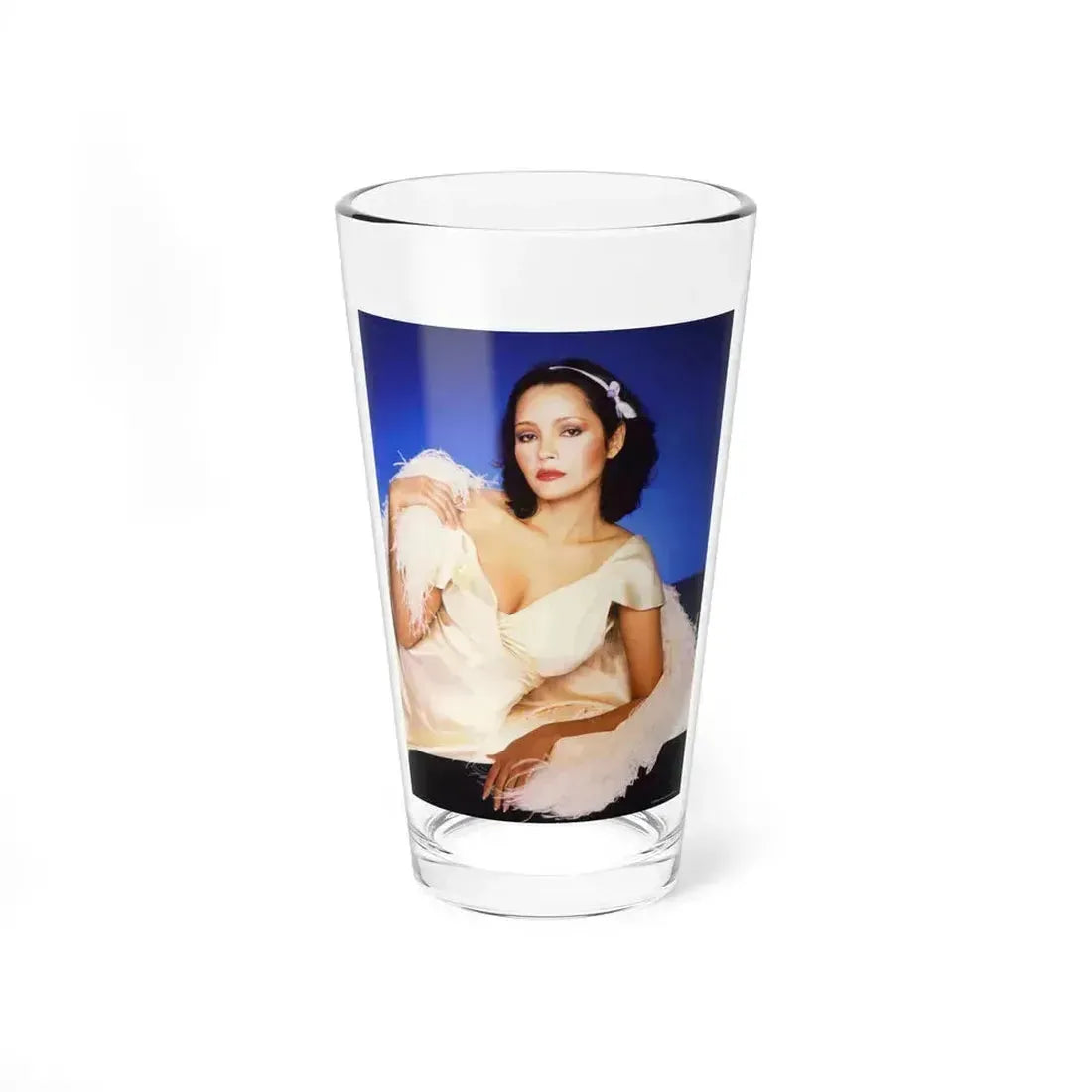 Barbara Carrera #113 (Vintage Female Icon) Pint Glass 16oz 16oz - Go Mug Yourself