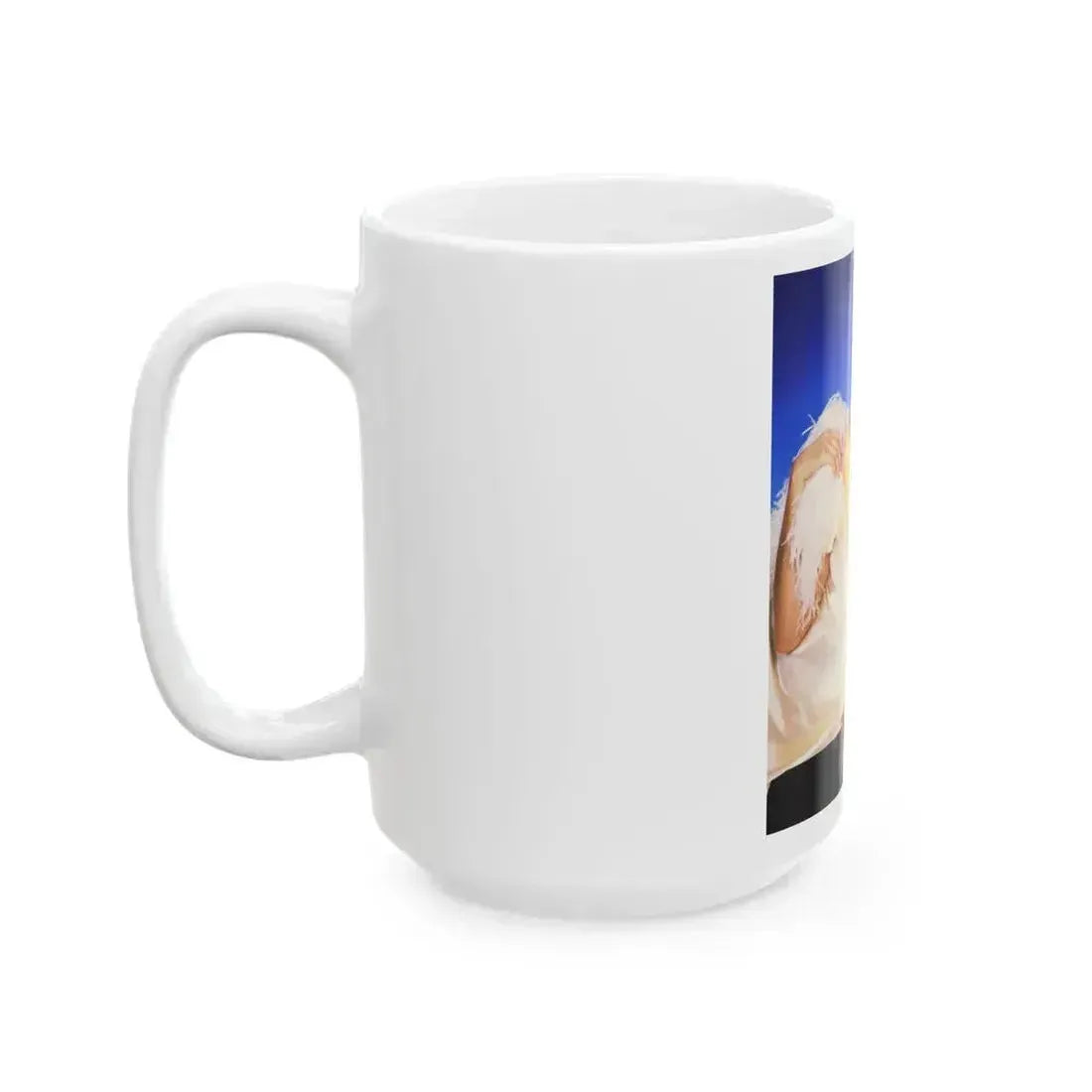 Barbara Carrera #113 (Vintage Female Icon) White Coffee Mug - Go Mug Yourself