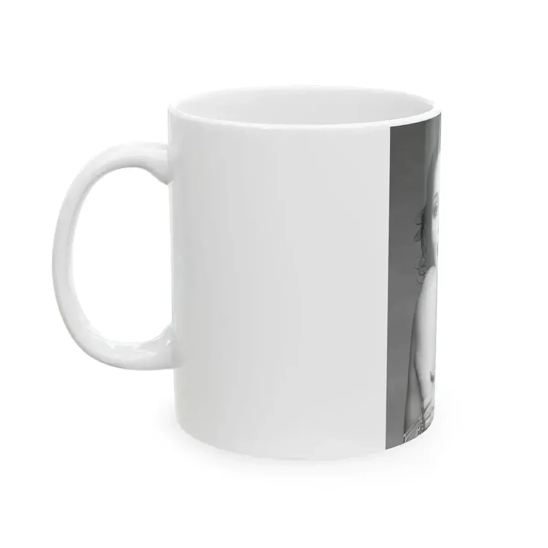 Barbara Carrera #114 (Vintage Female Icon) White Coffee Mug - Go Mug Yourself