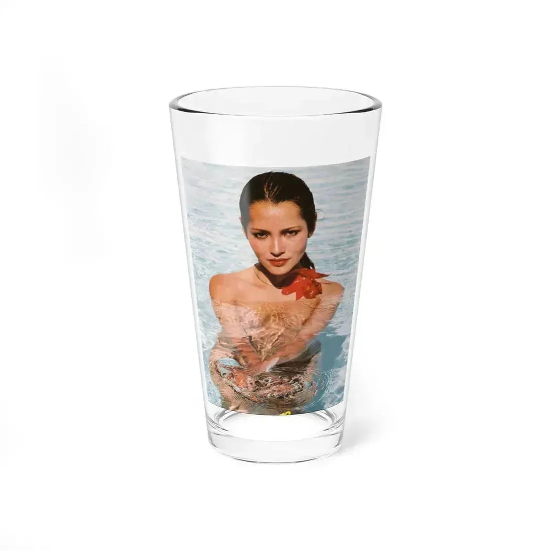 Barbara Carrera #116 (Vintage Female Icon) Pint Glass 16oz 16oz - Go Mug Yourself
