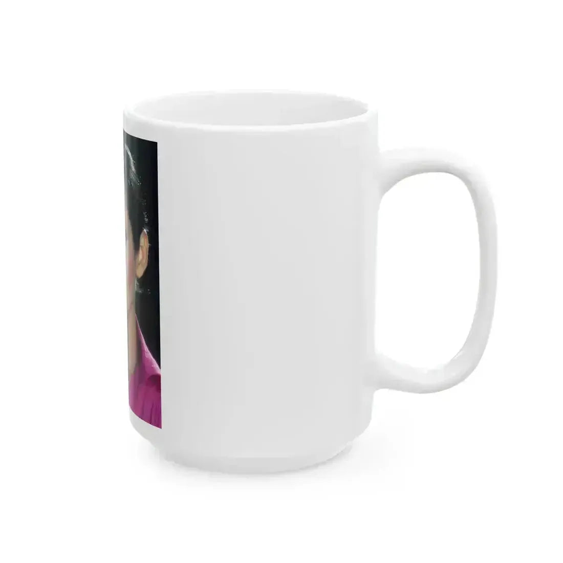 Barbara Carrera #118 (Vintage Female Icon) White Coffee Mug - Go Mug Yourself