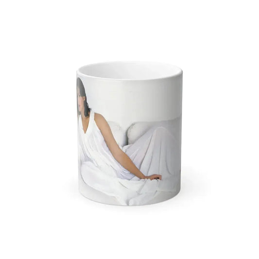 Barbara Carrera #119 (Vintage Female Icon) Color Changing Mug 11oz 11oz - Go Mug Yourself