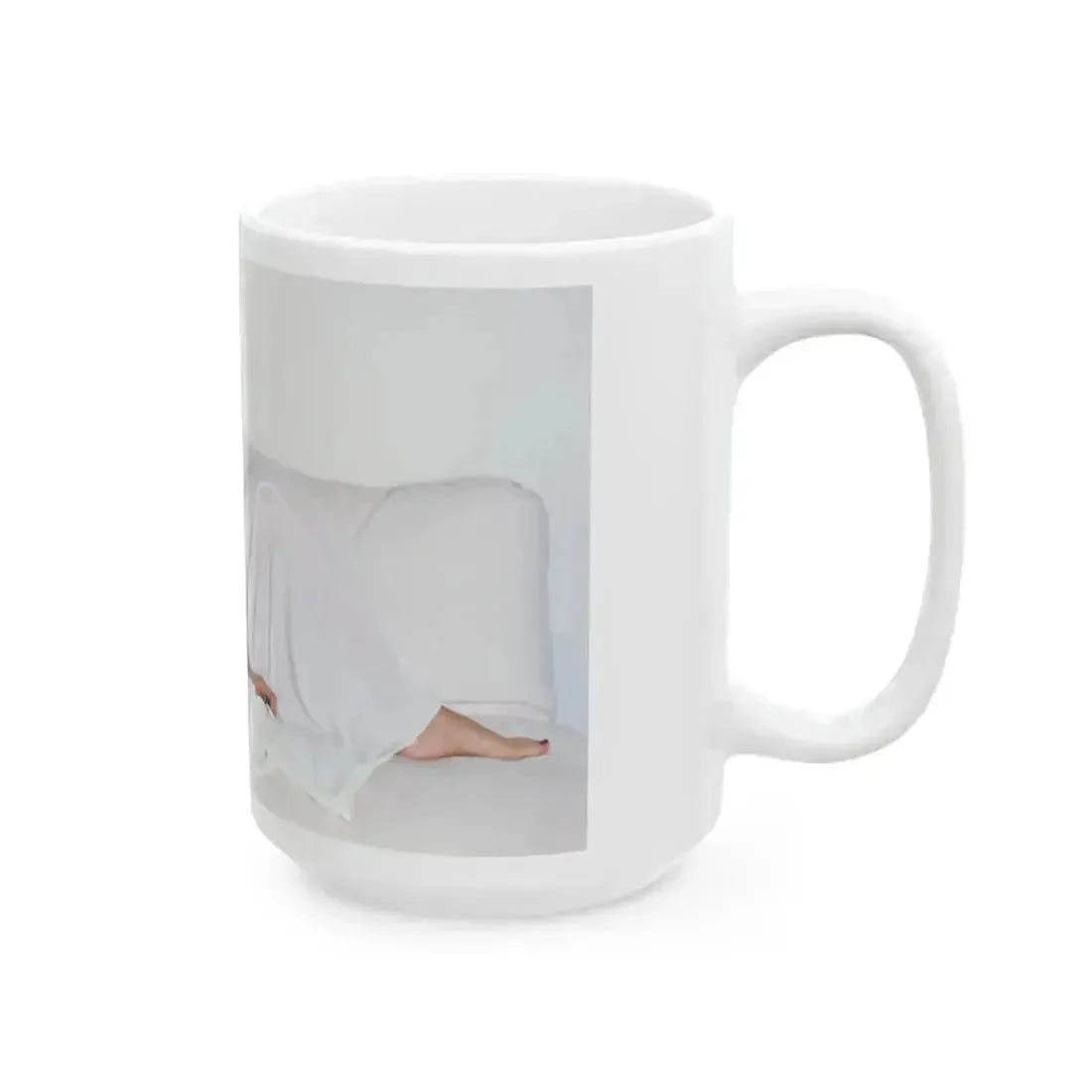 Barbara Carrera #119 (Vintage Female Icon) White Coffee Mug - Go Mug Yourself