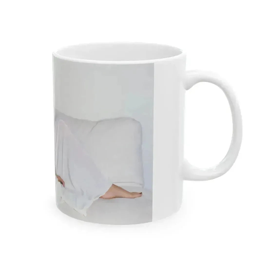 Barbara Carrera #119 (Vintage Female Icon) White Coffee Mug - Go Mug Yourself