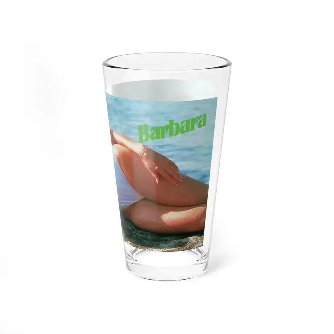 Barbara Carrera #122 (Vintage Female Icon) Pint Glass 16oz - Go Mug Yourself