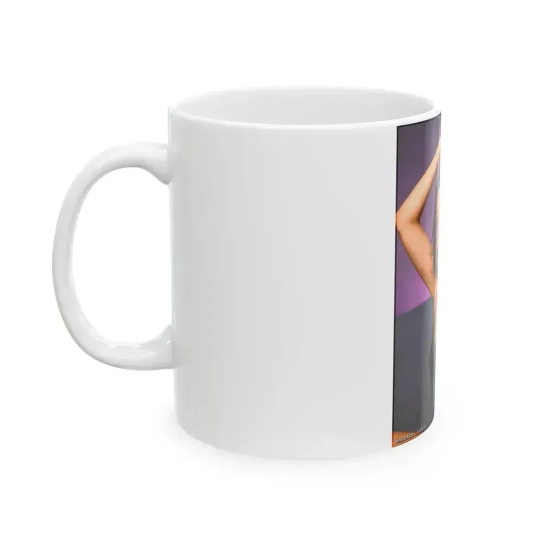 Barbara Carrera #15 (Vintage Female Icon) White Coffee Mug - Go Mug Yourself