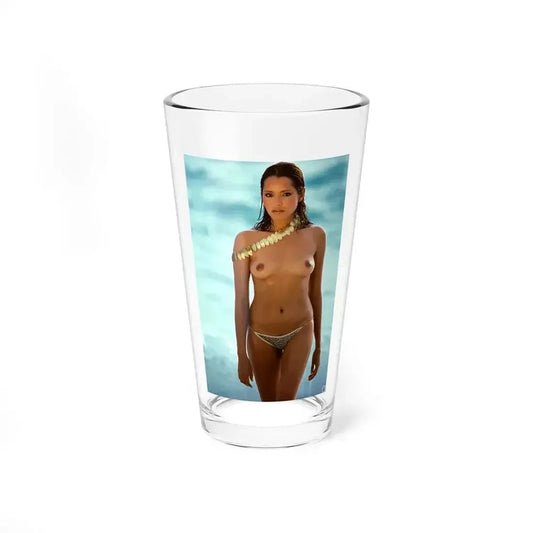Barbara Carrera #19 - Topless (Vintage Female Icon) Pint Glass 16oz 16oz - Go Mug Yourself